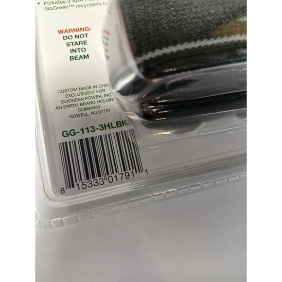 Go Green Mega Beam Headlight 3 Watt 2 included in sale - Picture 3 of 3